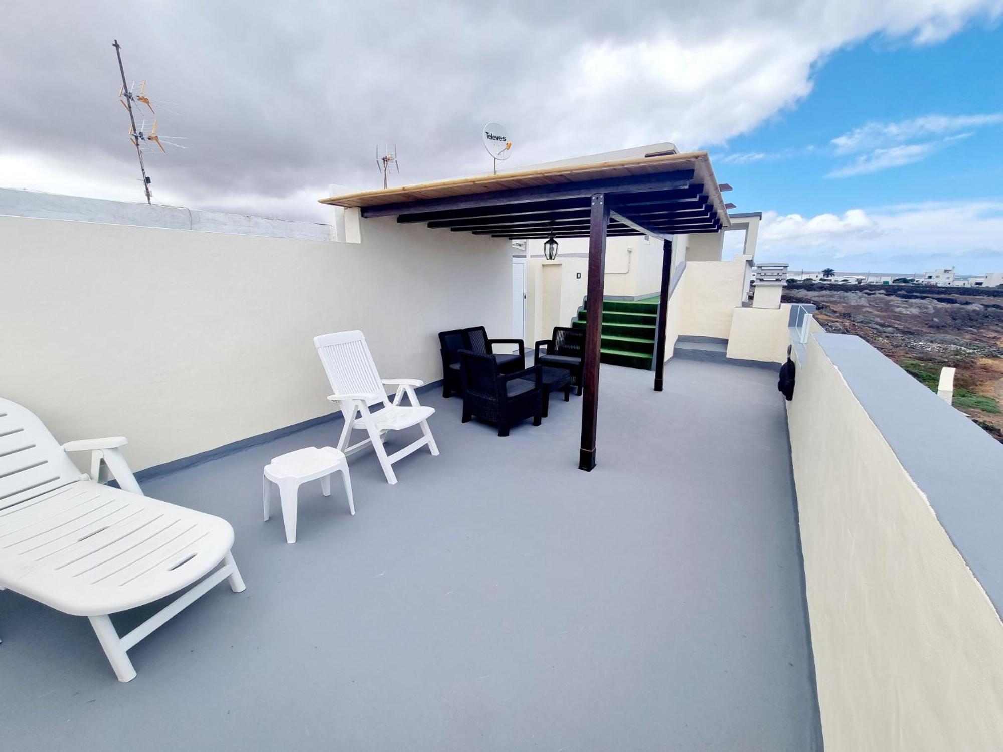 Apartamento En Mala Con Vista Al Mar Bagian luar foto